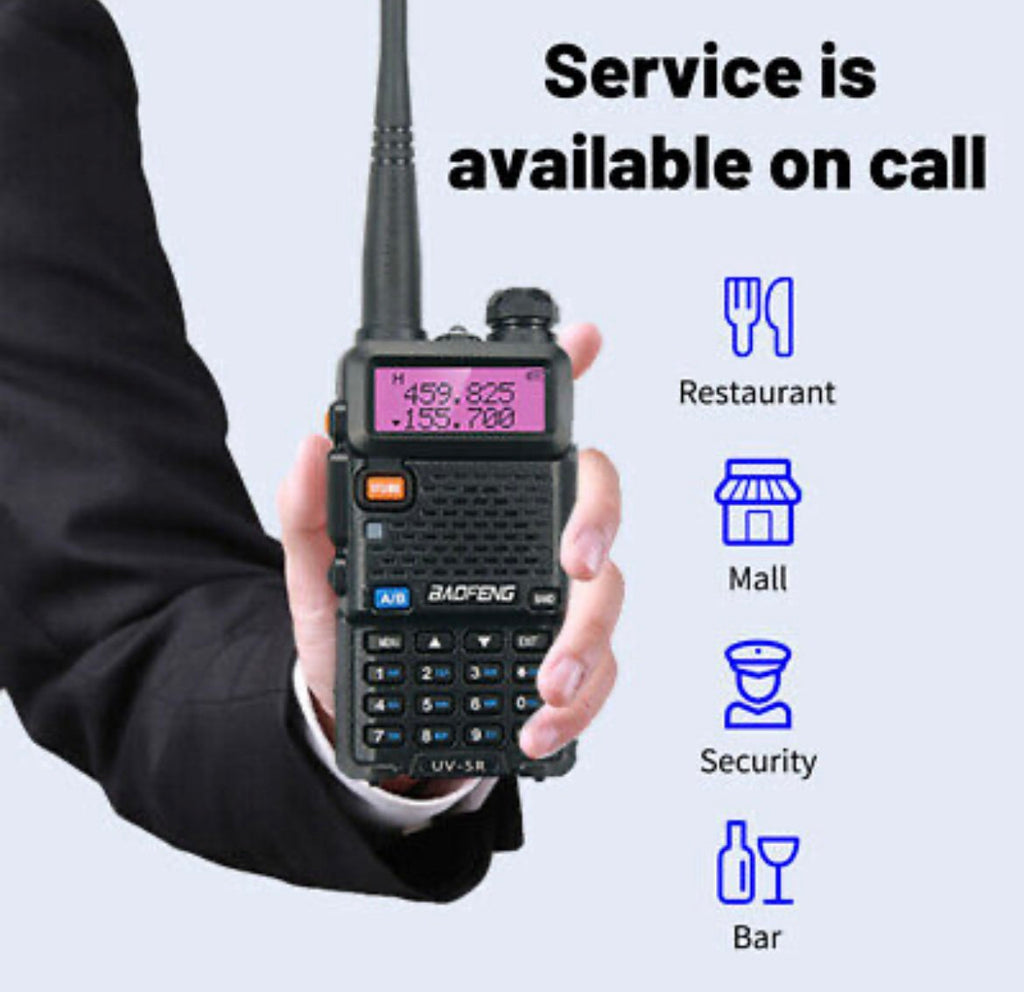 Toki Voki UV5R plus Baofeng Motorola Vodootporna radio stanica uv-5r
