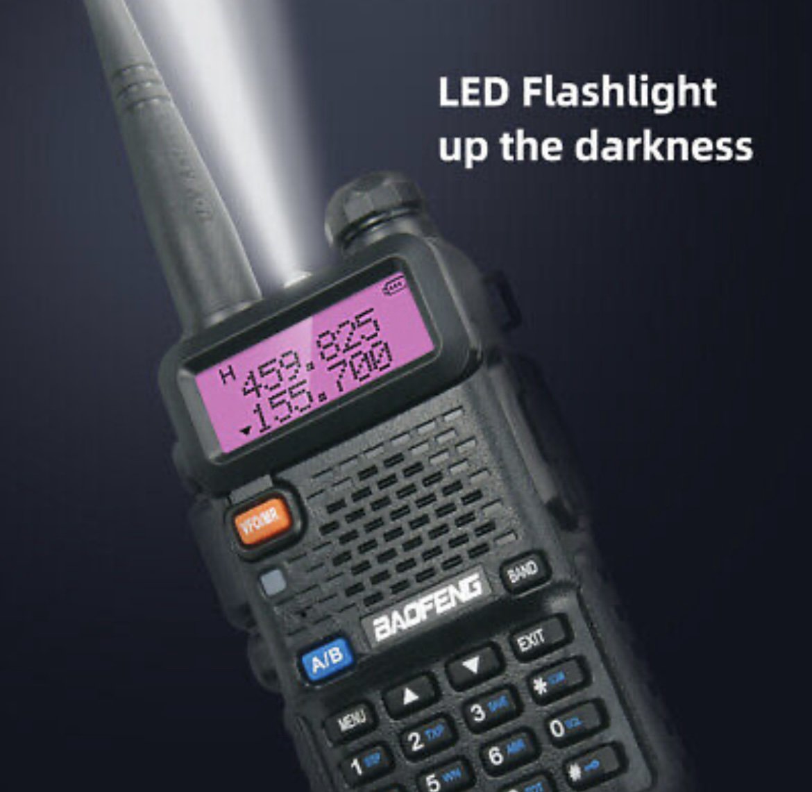 Toki Voki UV5R plus Baofeng Motorola Vodootporna radio stanica uv-5r