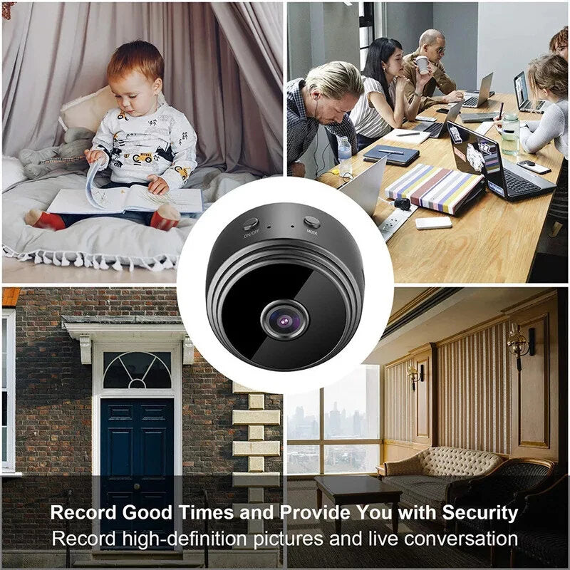 Mini wifi kamera A9 + SD 64 GB
