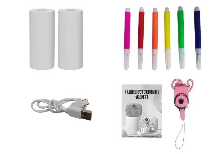 Fotoaparat za decu sa instant štampačem