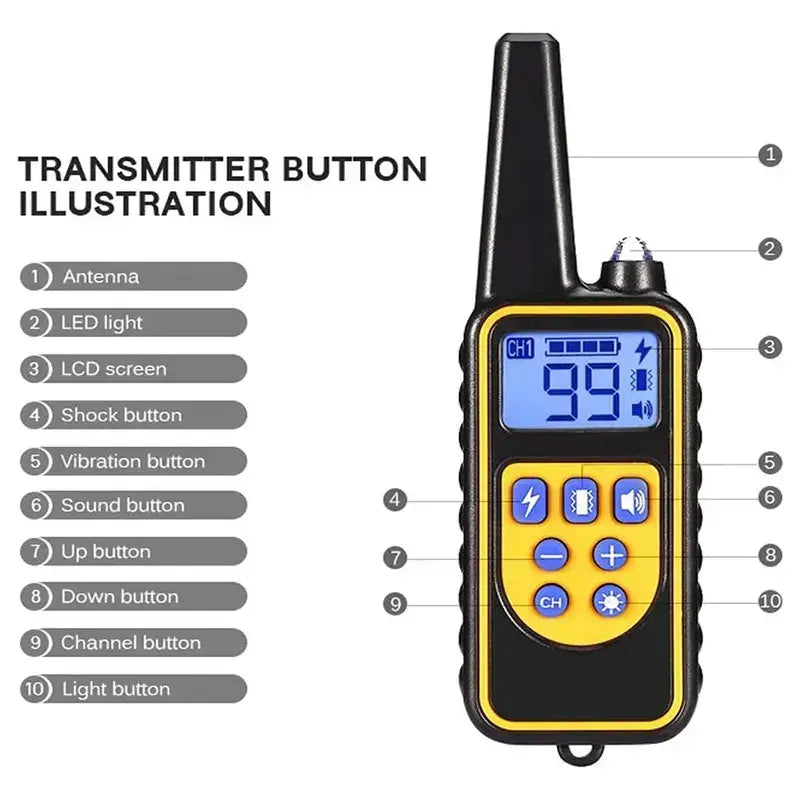 Ogrlica Za Dresuru Pasa