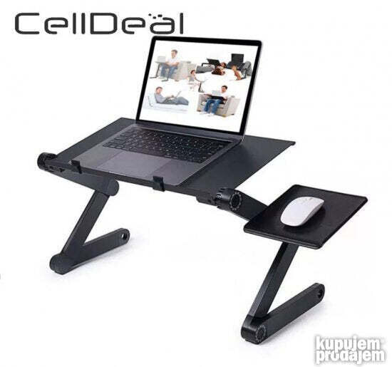 Podesivi sto za LapTop sa kulerom T8