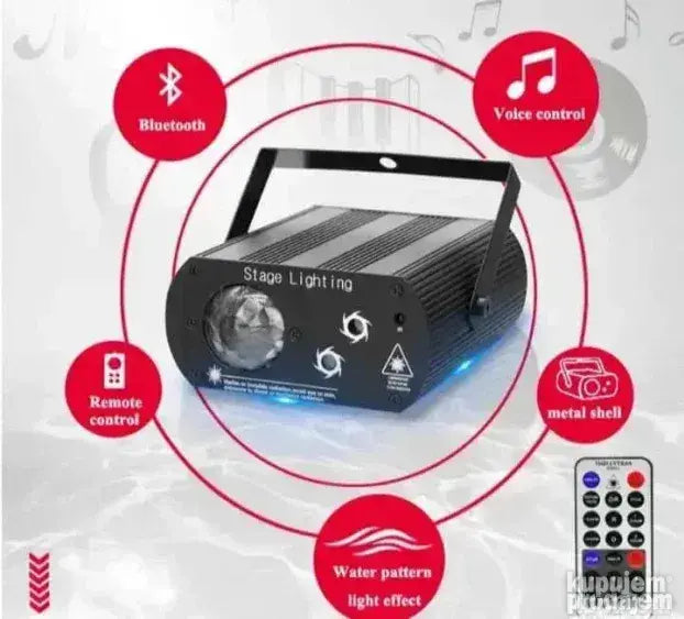 Laserski Projektor za Sve Vrste Proslava sa RGB LED Svetlom