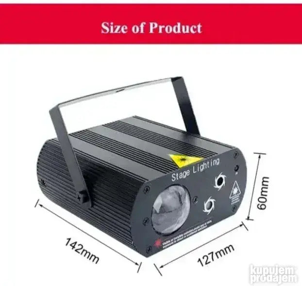 Laserski Projektor za Sve Vrste Proslava sa RGB LED Svetlom