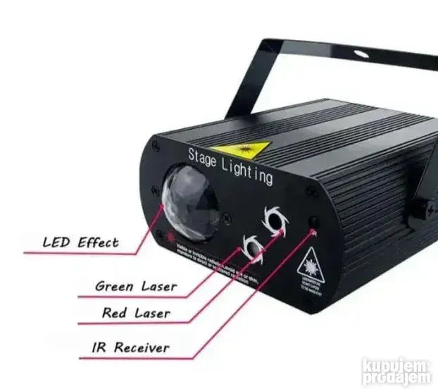 Laserski Projektor za Sve Vrste Proslava sa RGB LED Svetlom