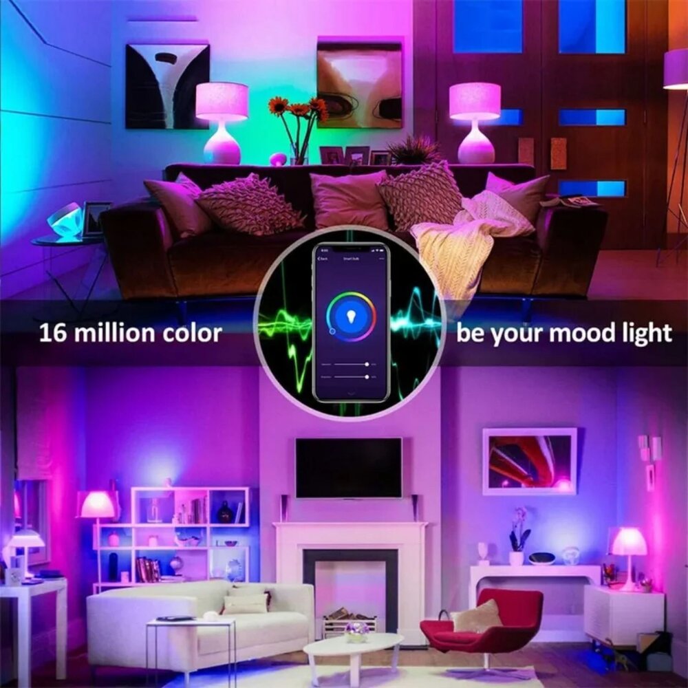 Pametna led plafonjera 24W, RGBCW