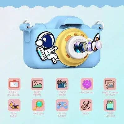 Fotoaparat za decu astronaut – Plavi
