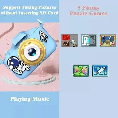 Fotoaparat za decu astronaut – Plavi