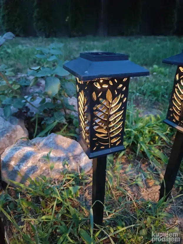 Kućice listići - Solarne Lampe set 6kom