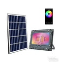 Solarni RGB reflektor sa odvojenim panelom 100w-