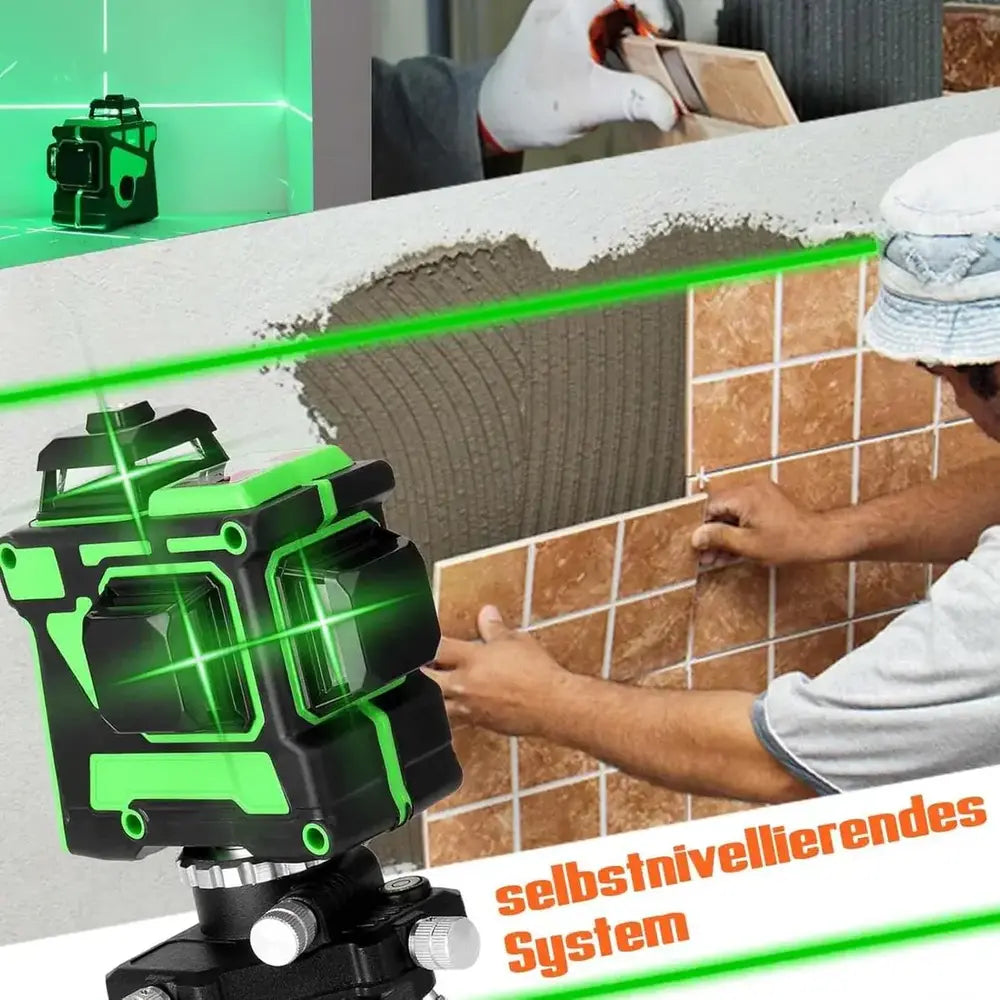 Digitalni laser za nivelaciju 16 Linija 4D sa stalkom