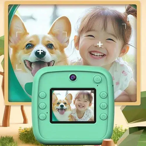 Fotoaparat za decu sa štampačem dinosaurus