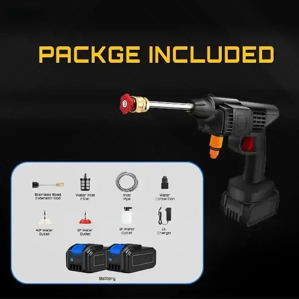 Aku perač pod pritiskom, Bežični pištolj za pranje