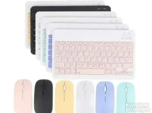 Bežični miš i tastatura u raznim bojama