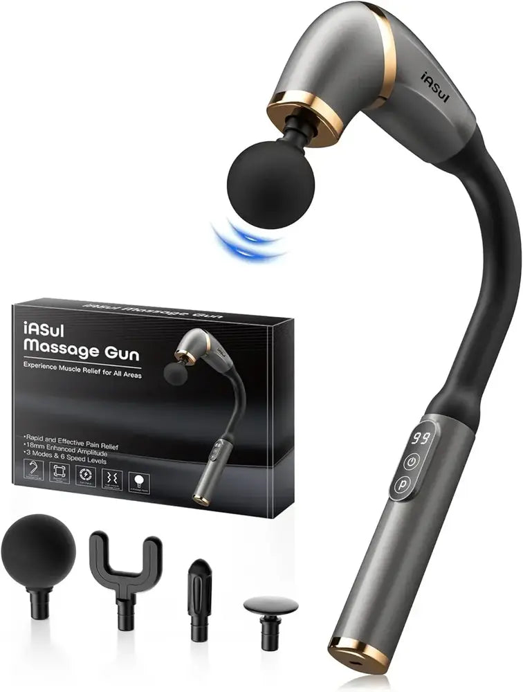 Pištolj za masažu sa produženom ručkom