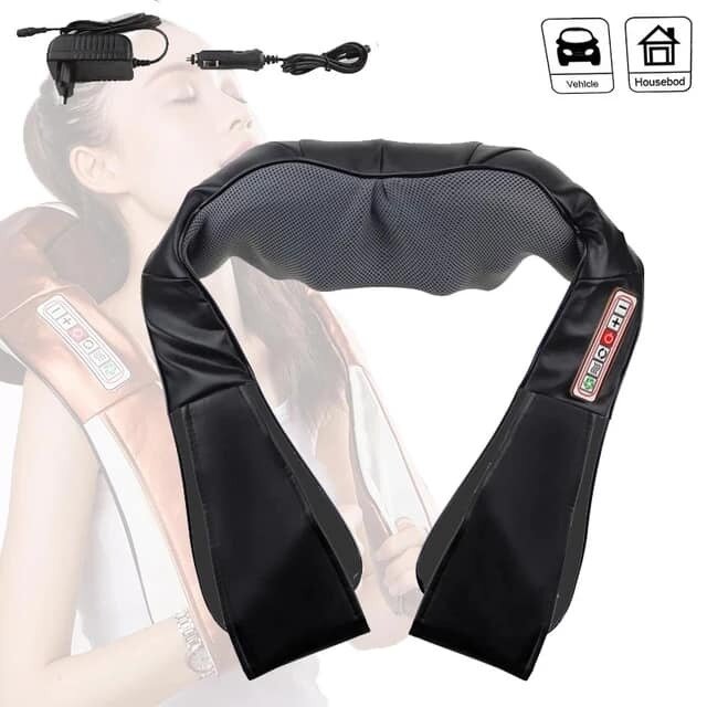 Masažer Šijacu Masazer za vrat ramena ledja sa 6 tastera