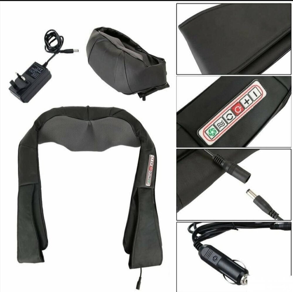 Masažer Šijacu Masazer za vrat ramena ledja sa 6 tastera