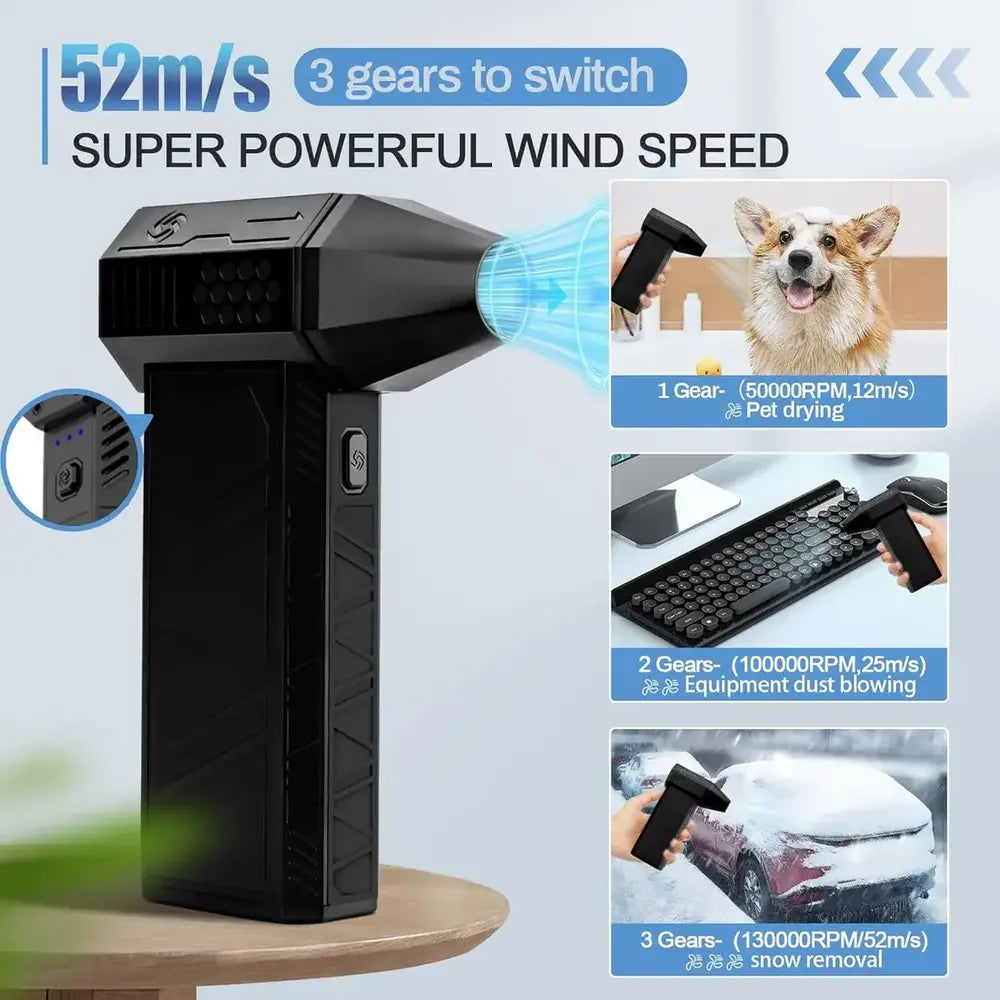 Bežični vazdušni duvač Turbo Jet Blower