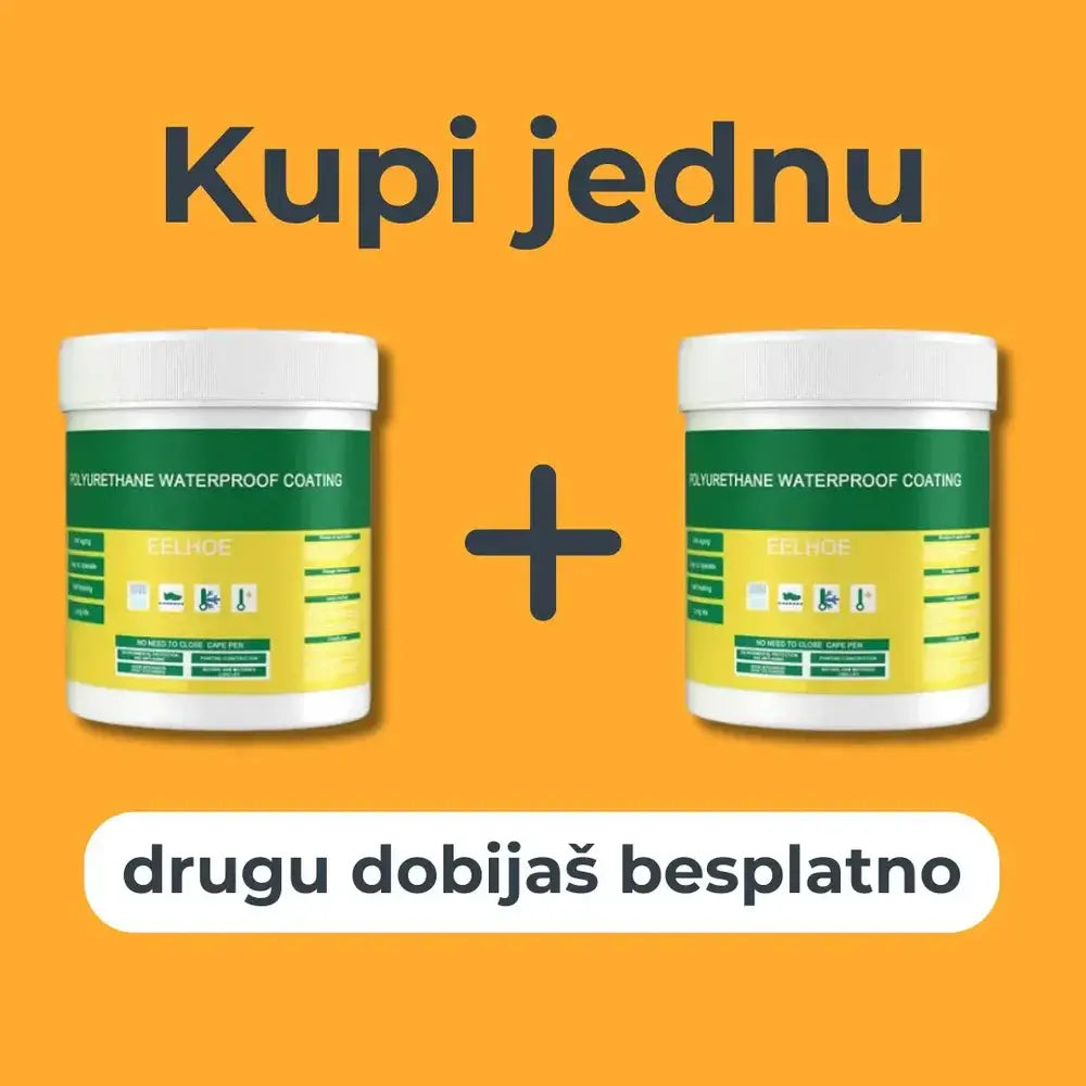 Vodootporna pasta za izolaciju - 300g + 300g GRATIS