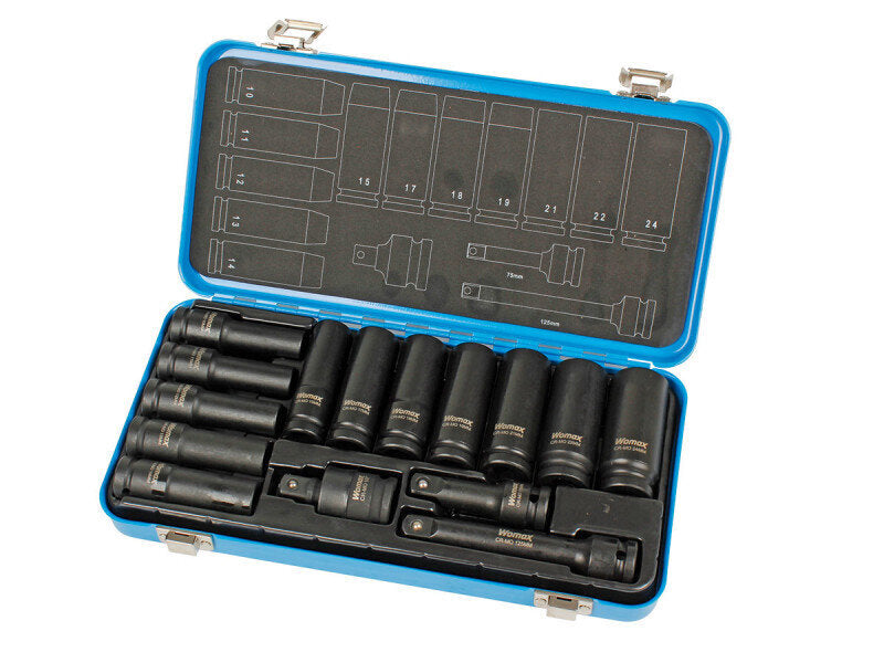 KLJUČ NASADNI 1/2" KOVANI SET 16 KOM*