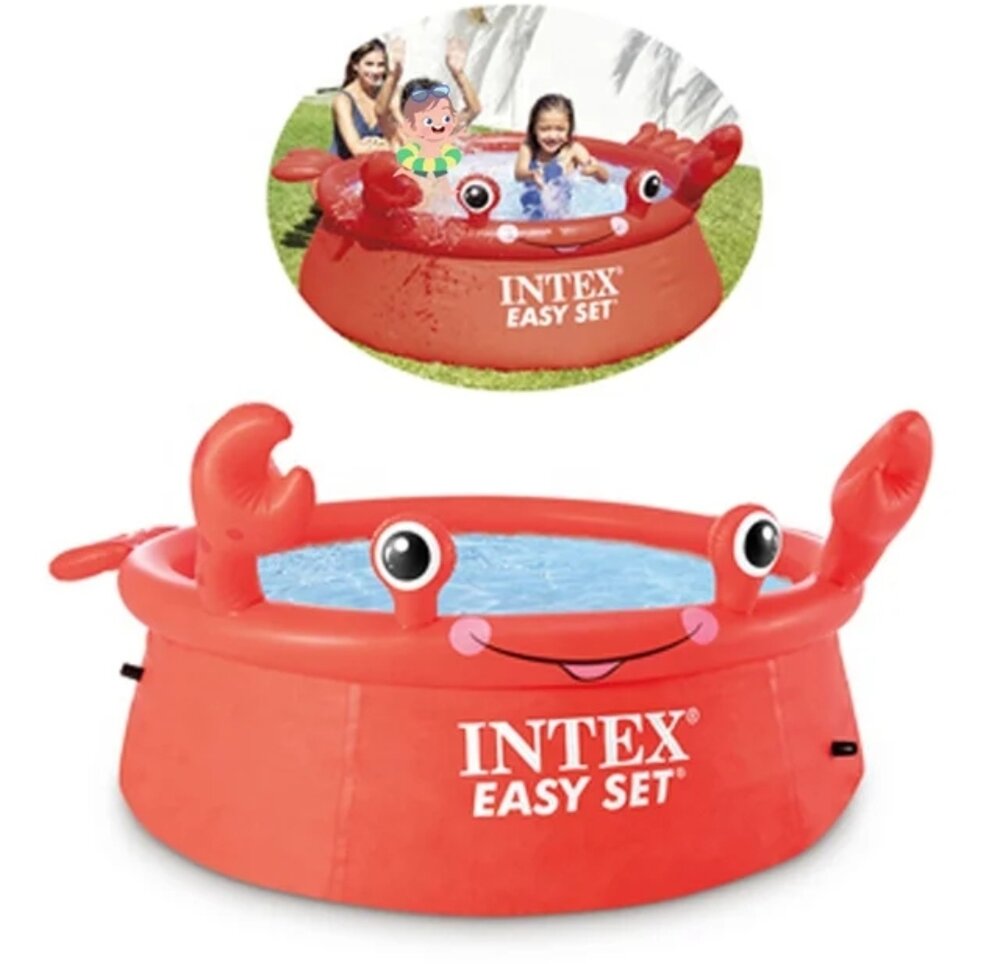 Bazen KRABA crvena  183x51cm*