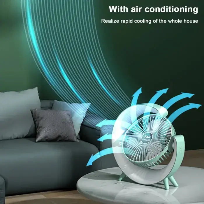 Šareni RGB stoni ventilator*