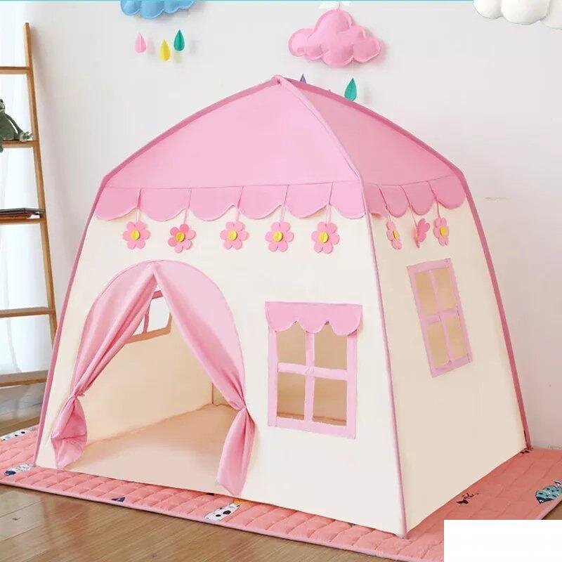 Sator za decu dvorac kucica PINK