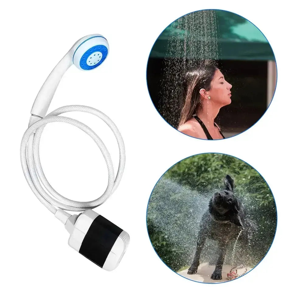 Tus za kupanje na otvorenom USB punjivi tus