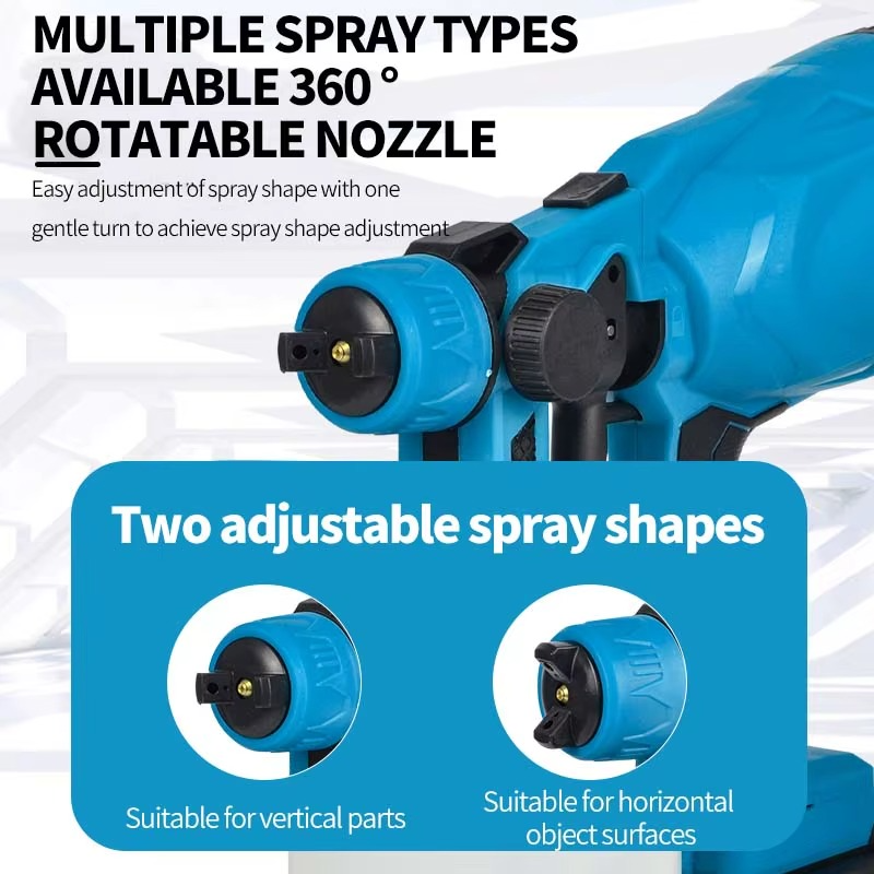 Aku pištolj za farbanje 800w