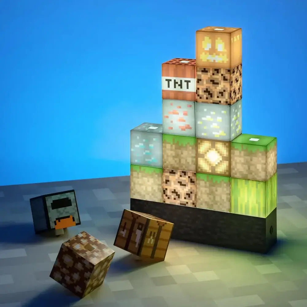 Minecraft svetlece kocke 16 delova