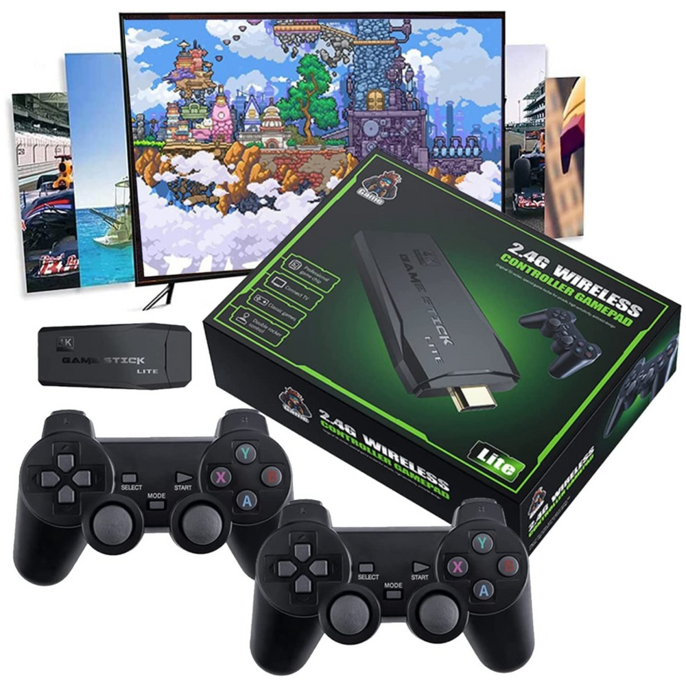 Retro konzola sa bežičnim džojsticima i 10.000 igrica