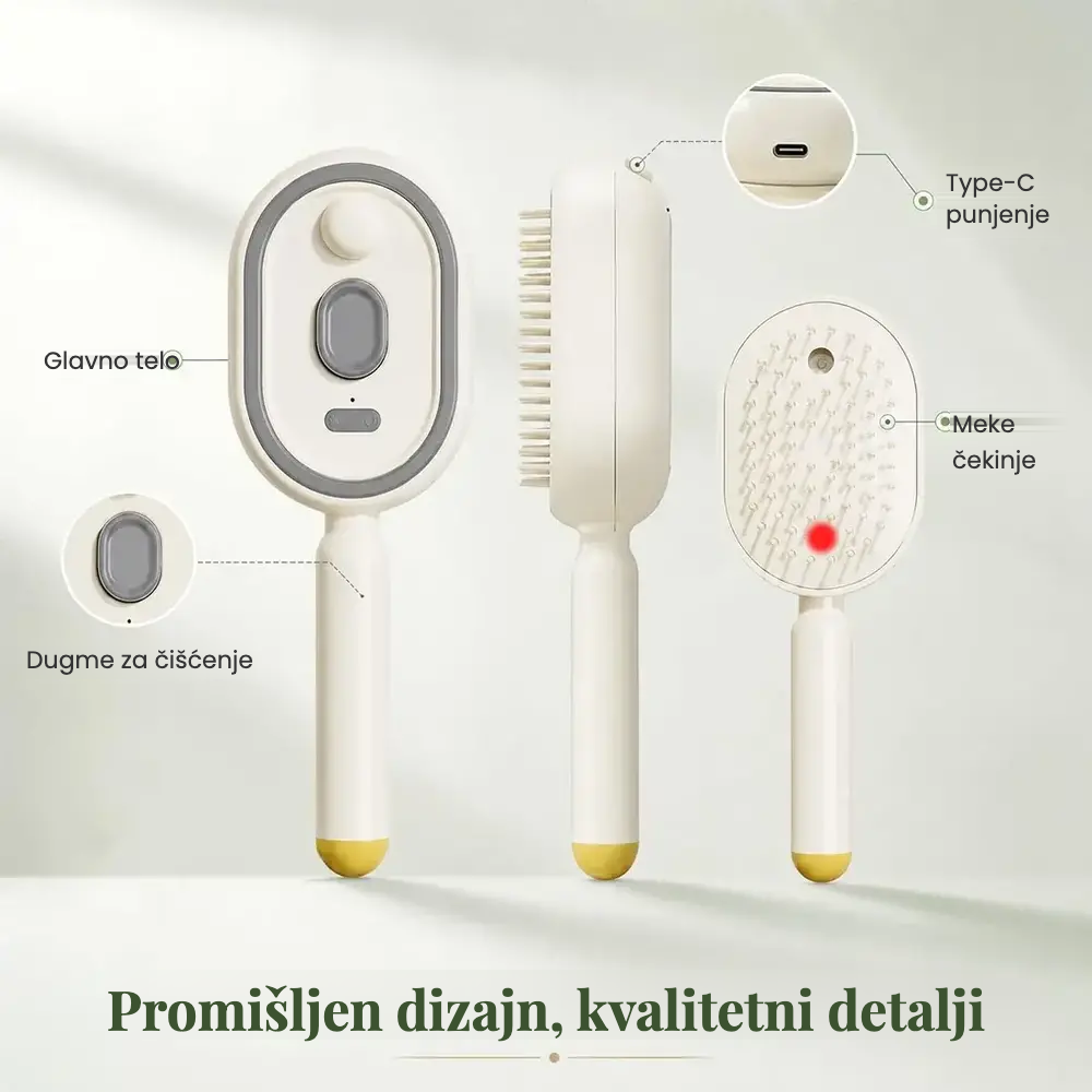 Multifunkcionalna Električna Četka sa Raspršivačem