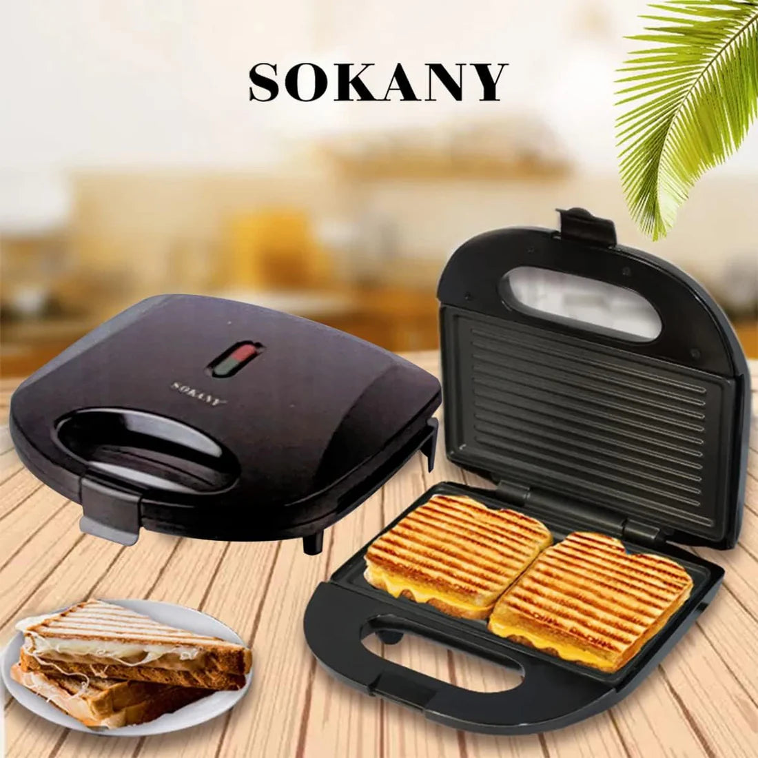 Aparat za tople sendviče SOKANY SK-BBQ-132