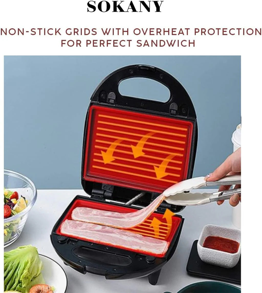 Aparat za tople sendviče SOKANY SK-BBQ-132