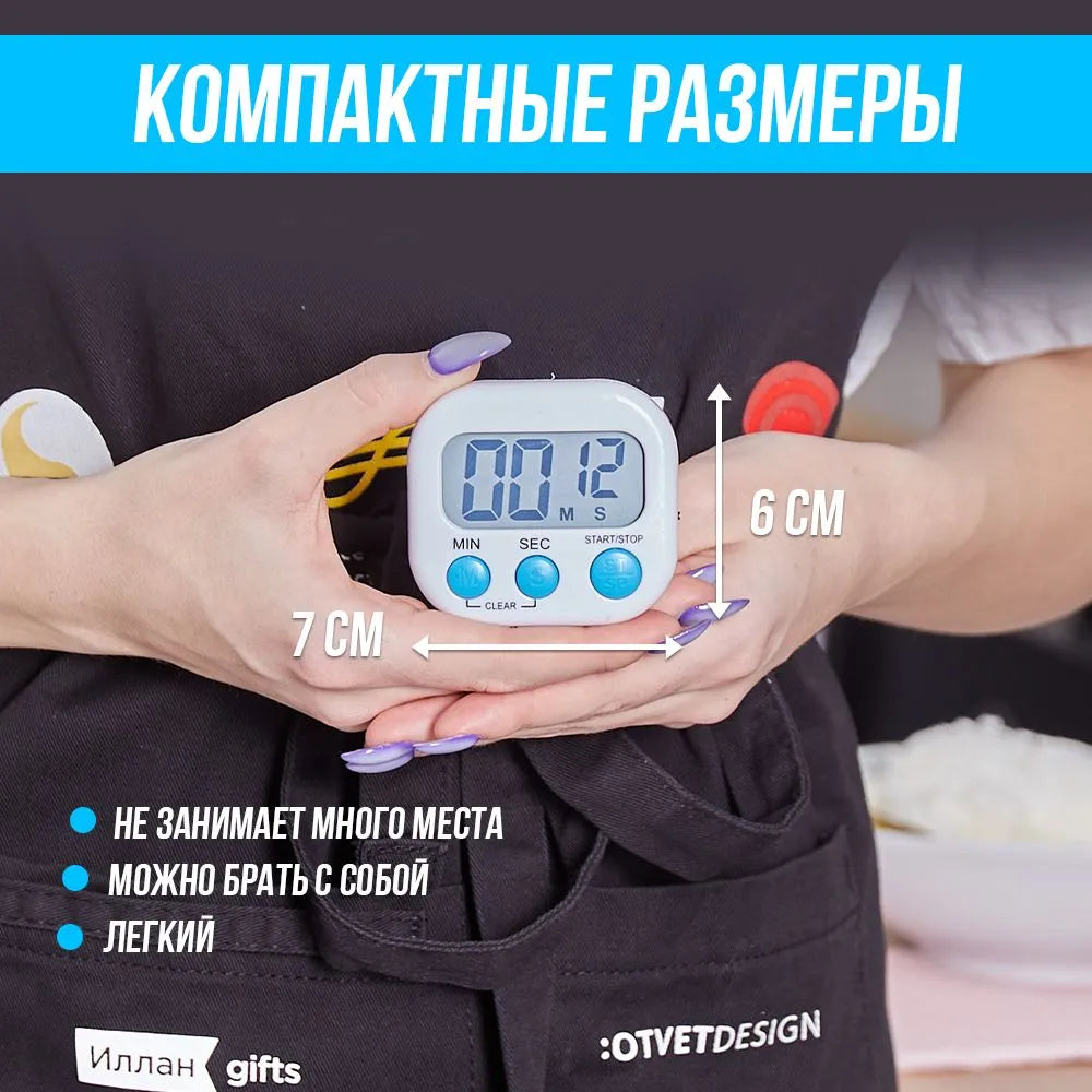 Digitalni LCD tajmer sa magnetom