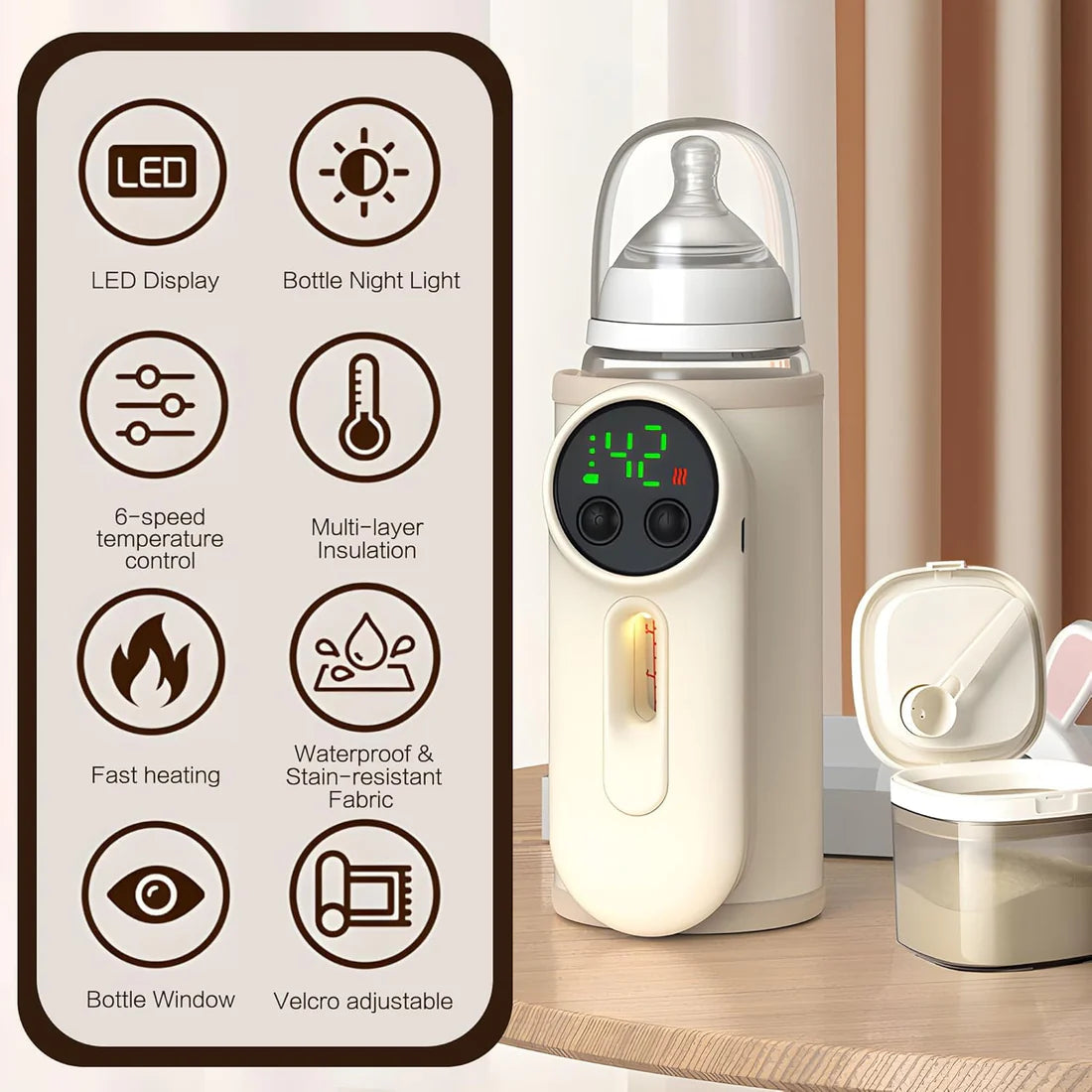 Grejač za Flašice sa Displejom