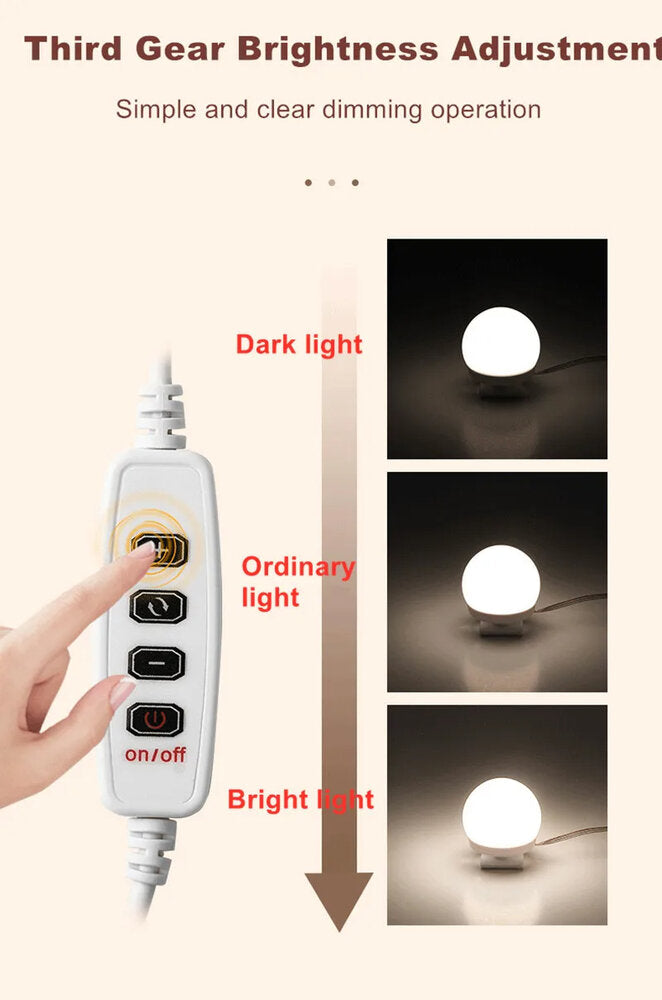 Led sijalice za ogledalo - holivudski stil