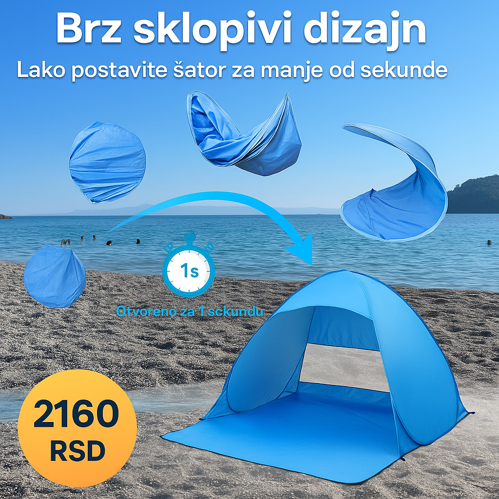 Pop-up Šator za plažu