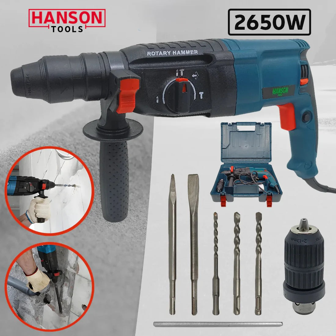 Hanson hilti busilica 2650W