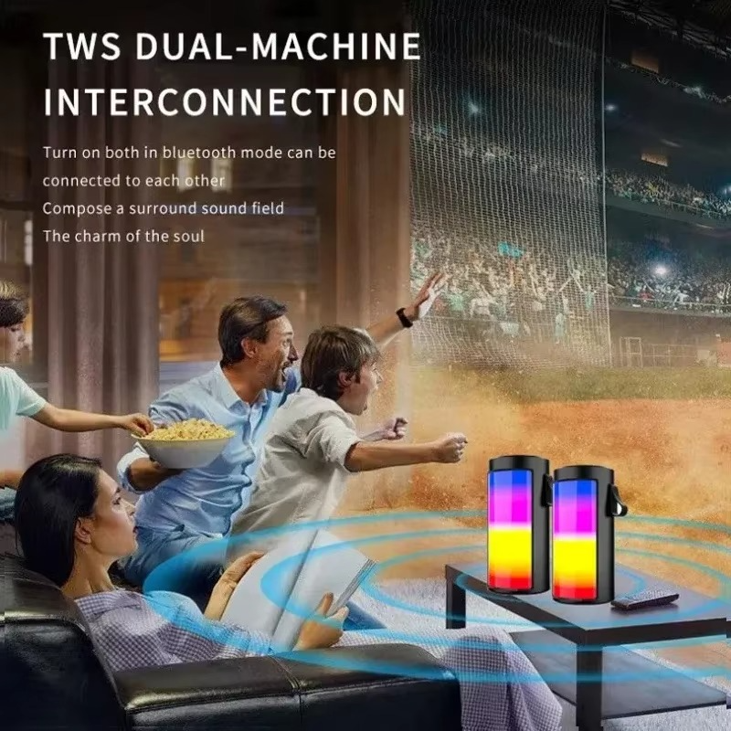 Bluetooth Zvučnik sa RGB Svetlom QY1201