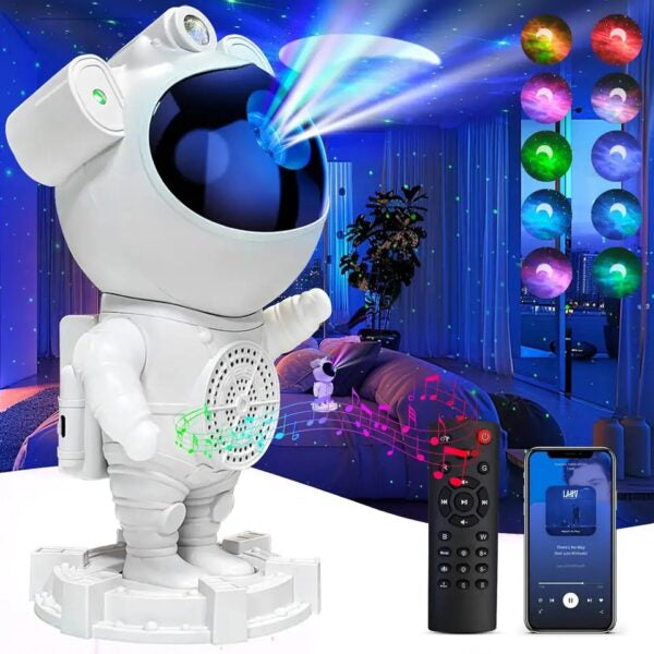 Projektor Astronaut galaxy Bluetooth ZVEZDANO NEBO