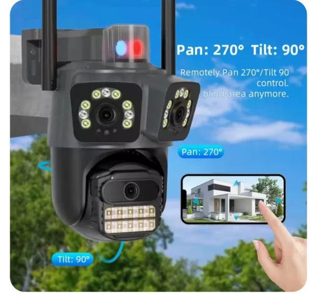 Pametna kamera sa tri sočiva