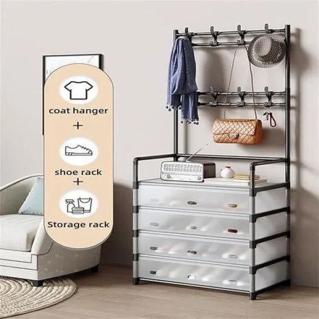 4-spratni ormar za cipele i jakne