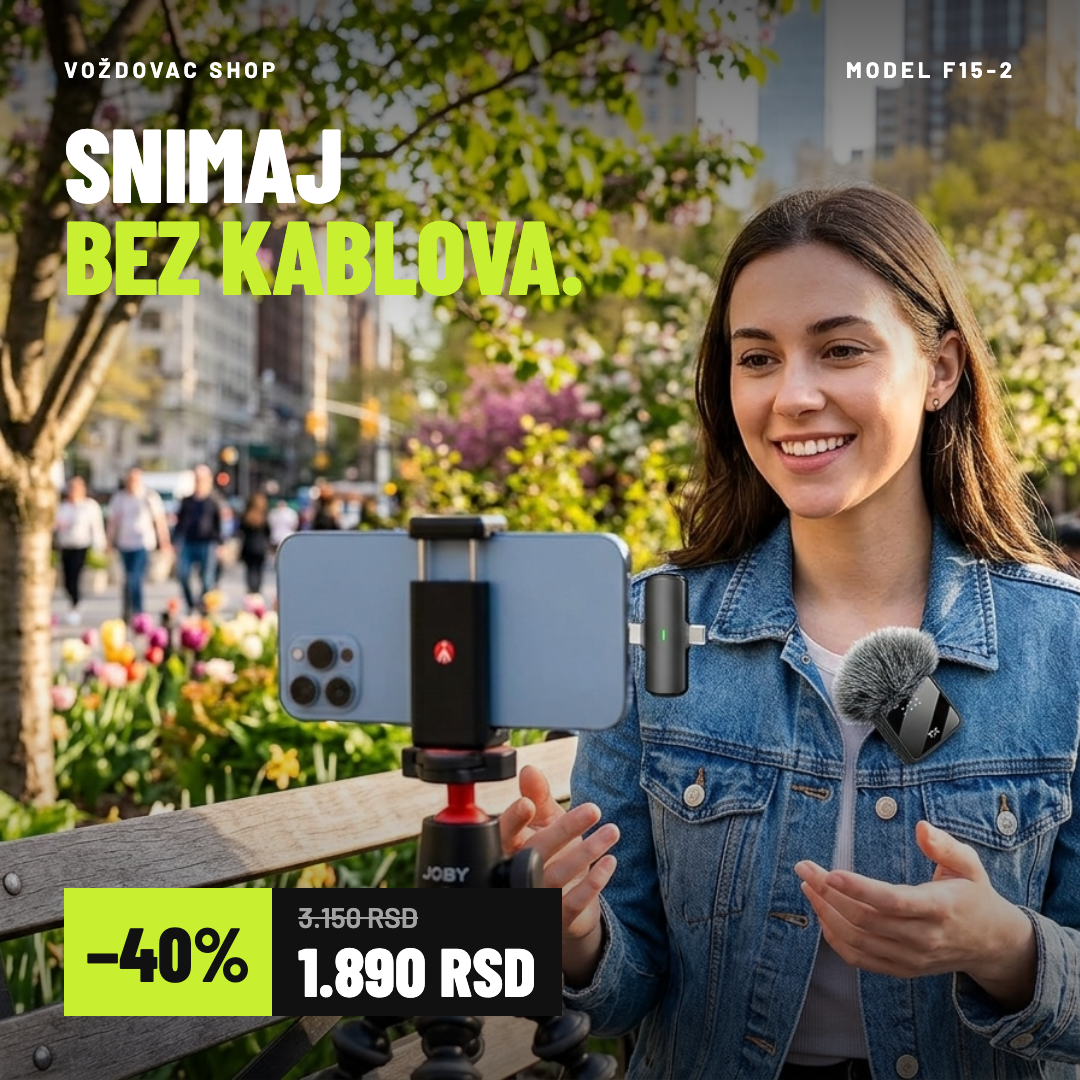 Snimak je dobar — a onda pustite zvuk