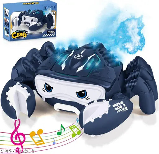 Kraba ispušta dim i svetli igračka