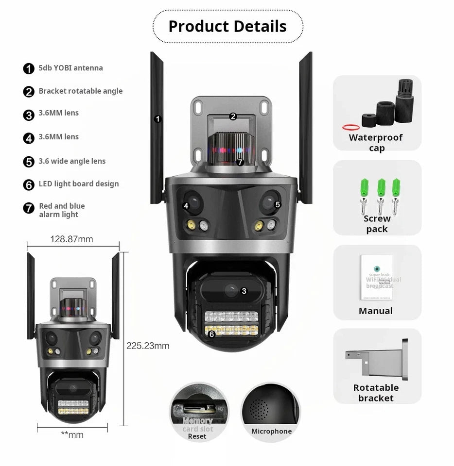 WIFI KAMERA - 3 SOCIVA